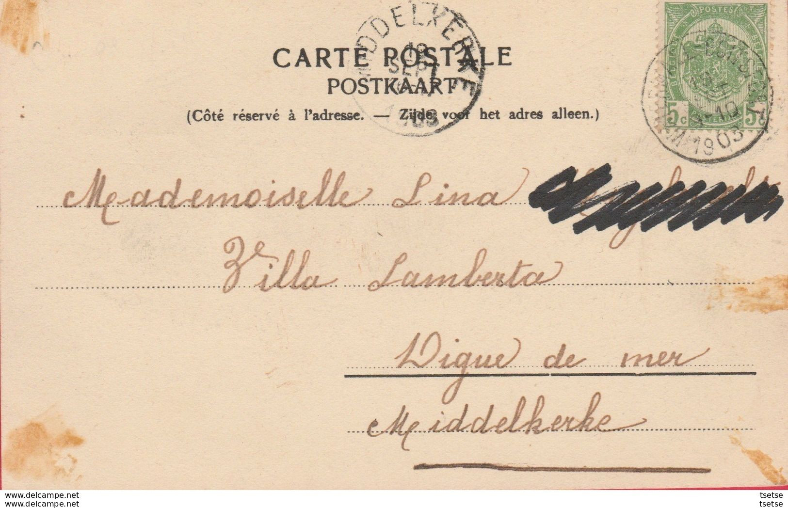 Boitsfort - Un Coin De L'Etang - 1903 ( Voir Verso ) Destockage - Watermael-Boitsfort - Watermaal-Bosvoorde