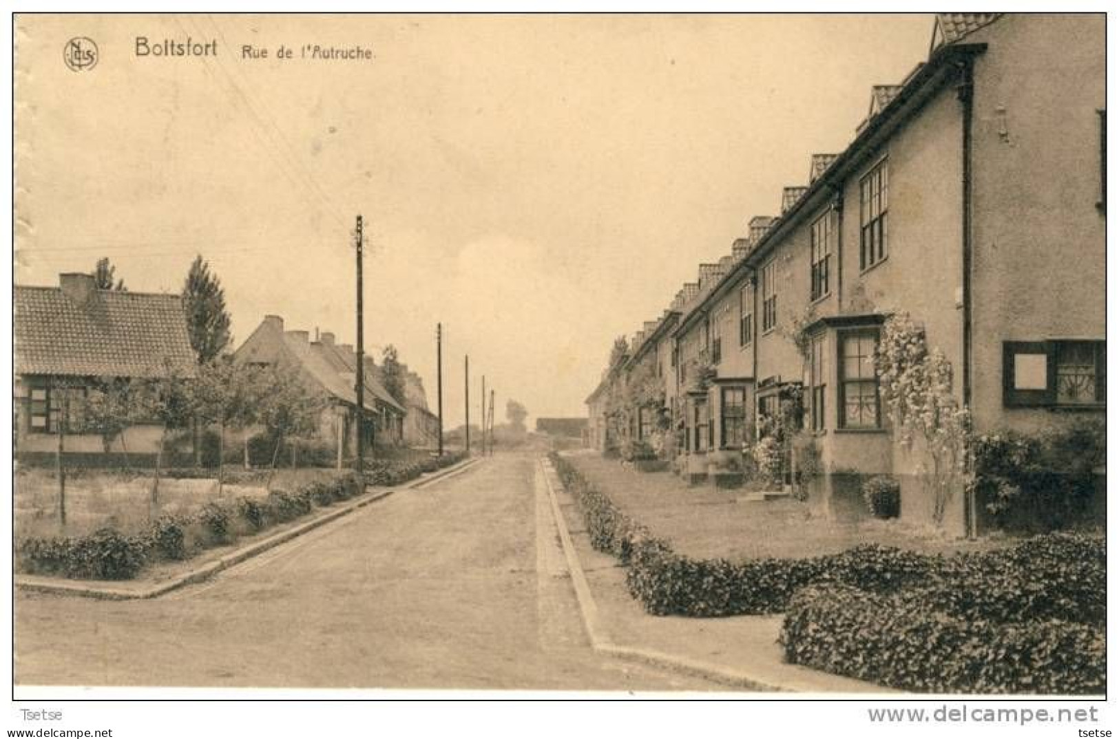Boitsfort - Rue De L'Autruche - 193? ( Voir Verso ) / Destockage - Watermaal-Bosvoorde - Watermael-Boitsfort