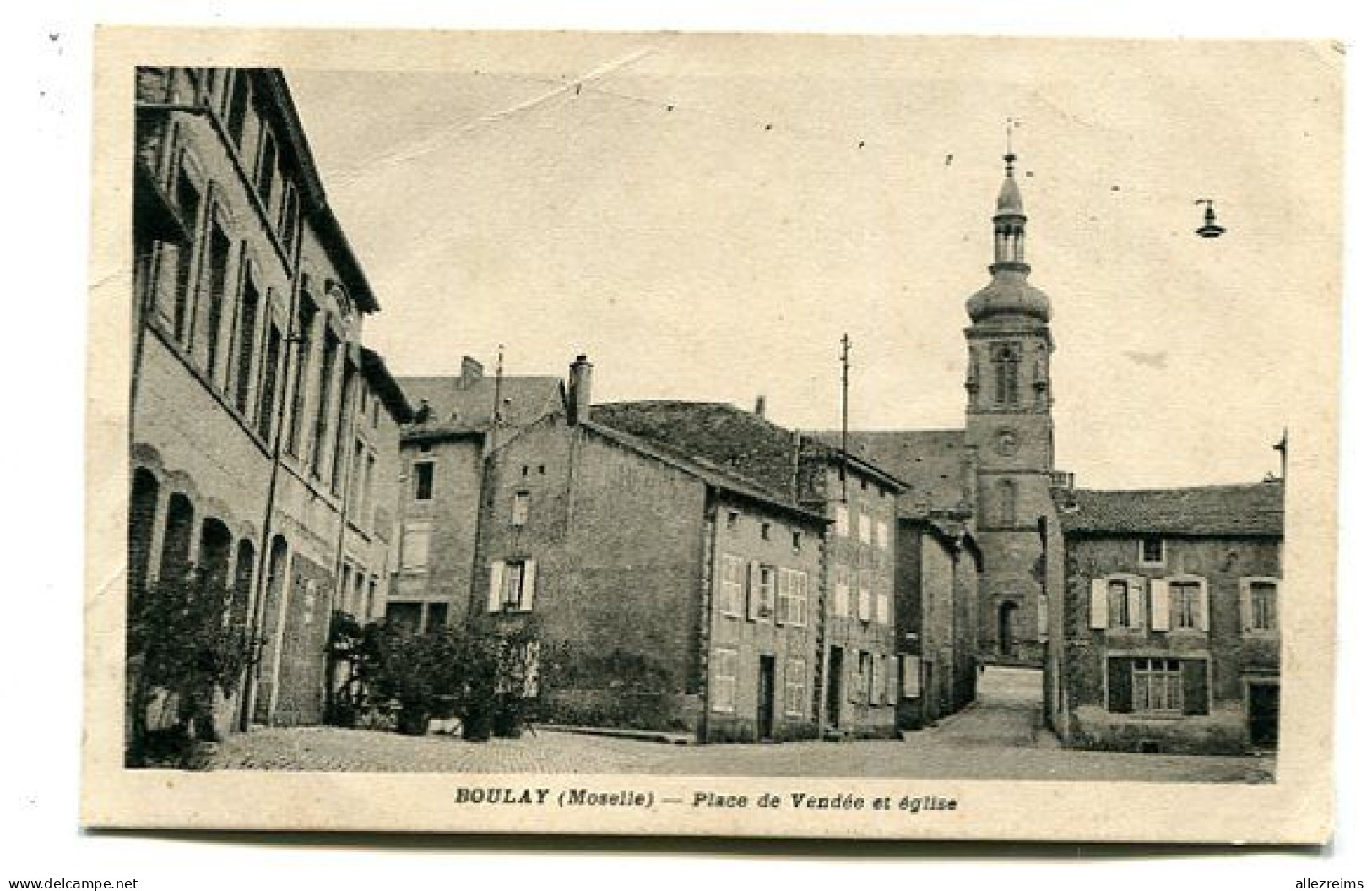 CPA   57 : BOULAY   La Place     VOIR  DESCRIPTIF  §§§§ - Boulay Moselle