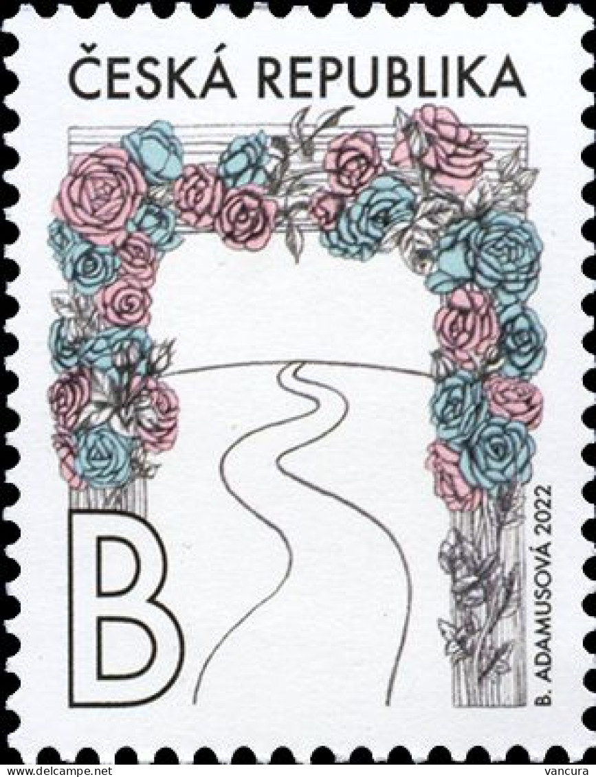 ** 1175 Czech Republic Bridal 2022 - Unused Stamps