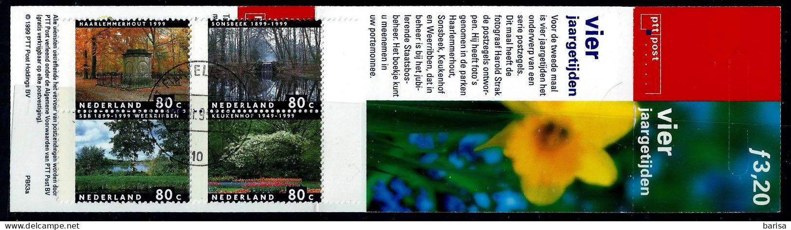 Netherlands 1999: Parks During The Seasons - Booklet (o) - Gebraucht