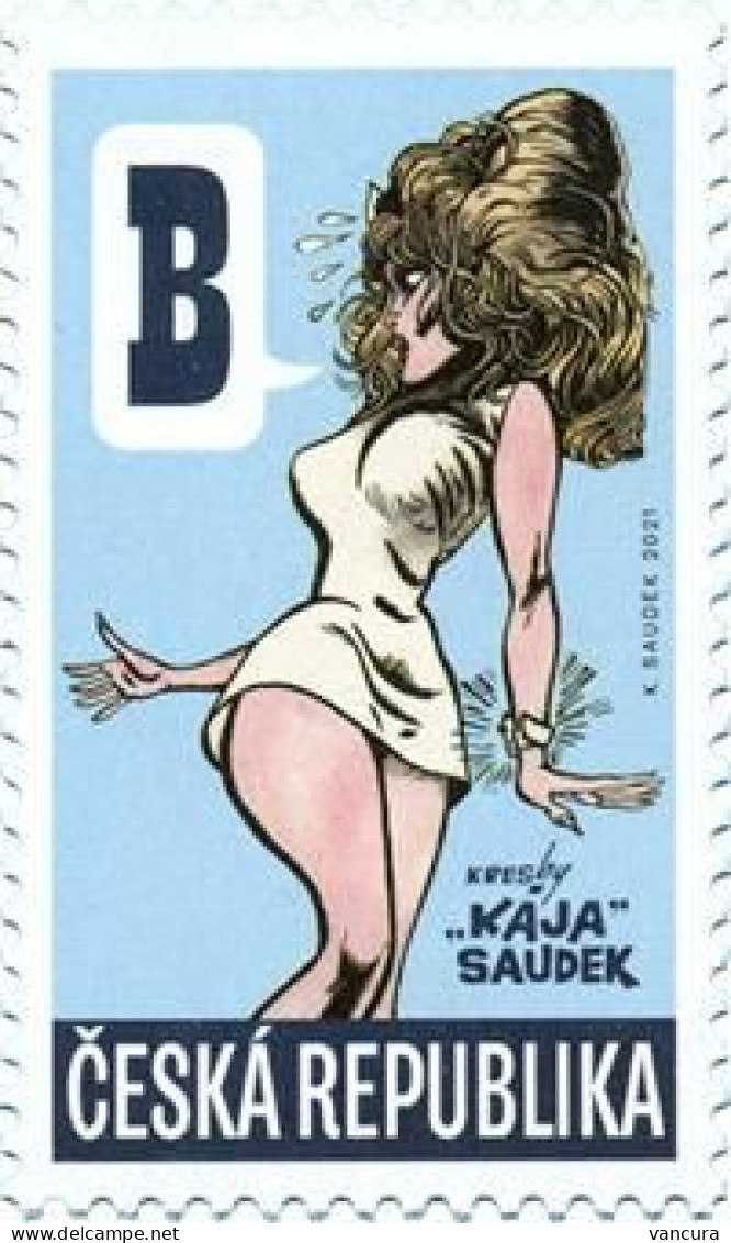 ** 1145 Czech Republic Kaja Saudek, Muriel 2021 - Unused Stamps