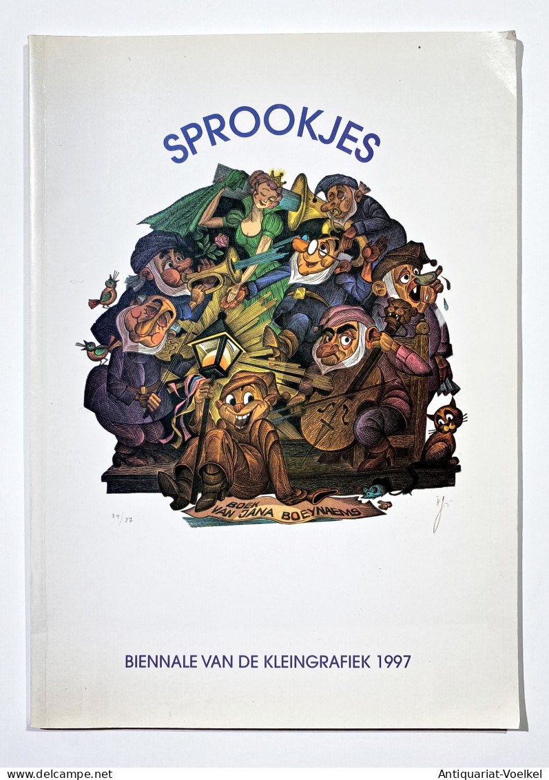 Sprookjes. 18de Biennale Van De Kleingrafiek. / Francky Cane & Zoon. 2 Bücher In 1 Band. - Ex-libris