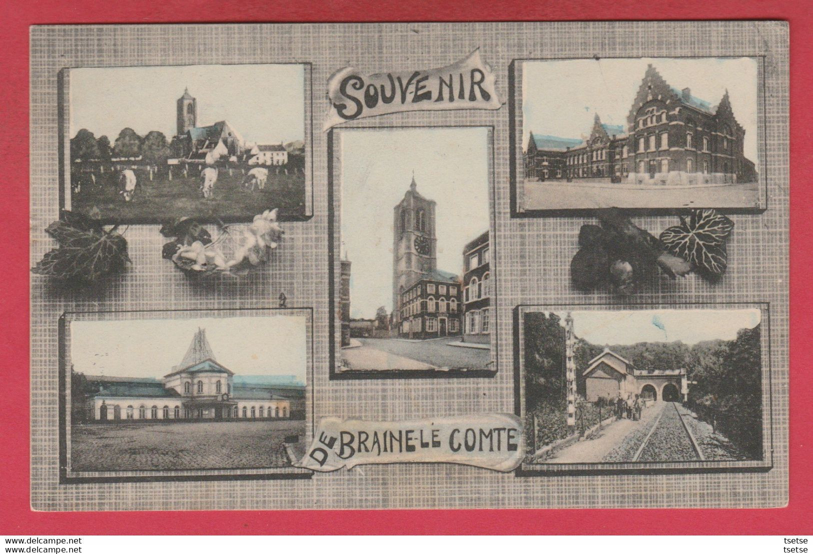 Braine-le-Comte - Souvenir De ... Carte Postale Multivues - 1910  ( Voir Verso ) / Destockage - Braine-le-Comte