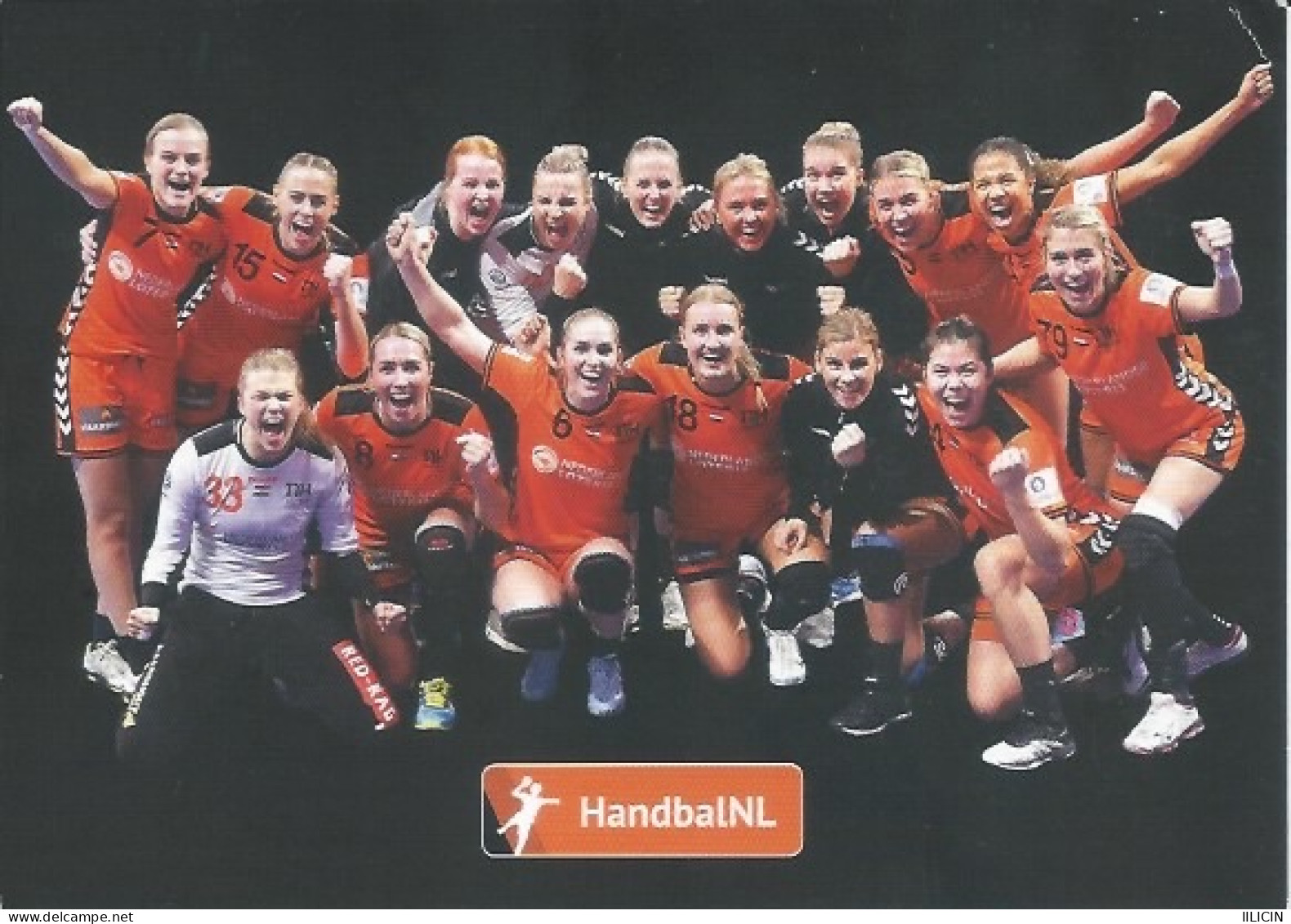 Trading Cards KK000545 - Handball Netherlands 10.5cm X 13cm - Palla A Mano