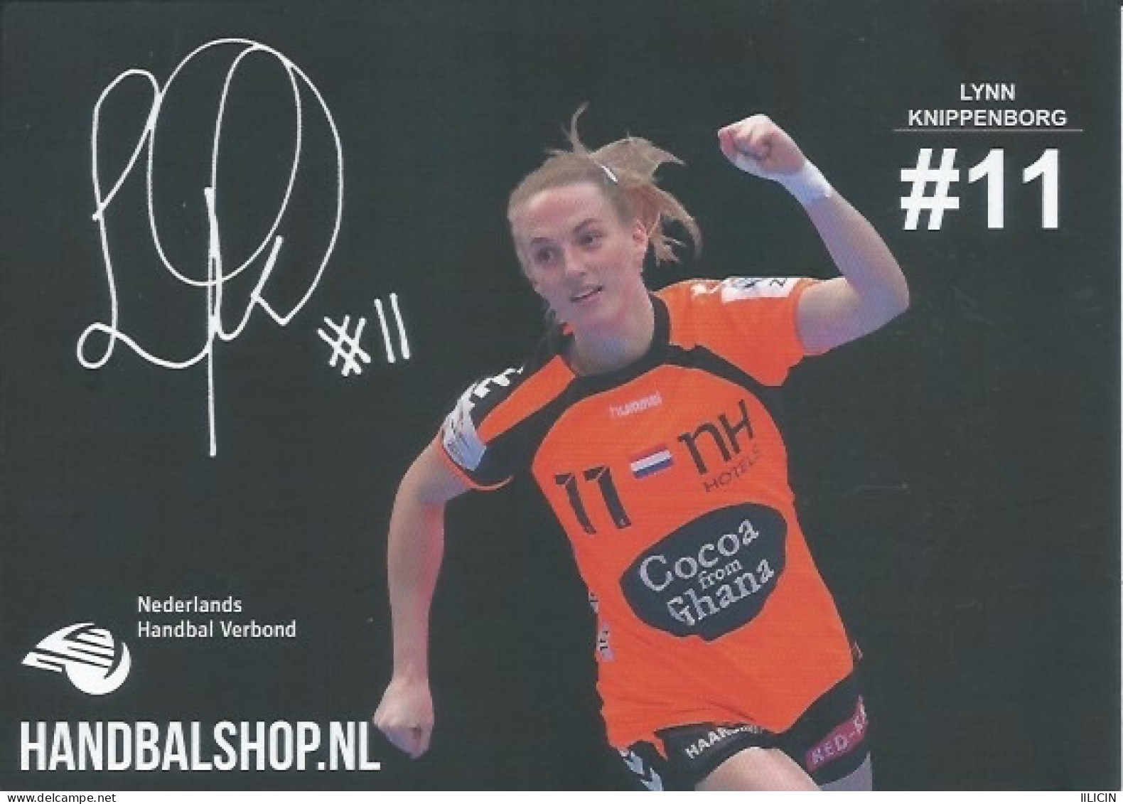 Trading Cards KK000550 - Handball Netherlands 10.5cm X 13cm: LYNN KNIPPENBORG - Balonmano