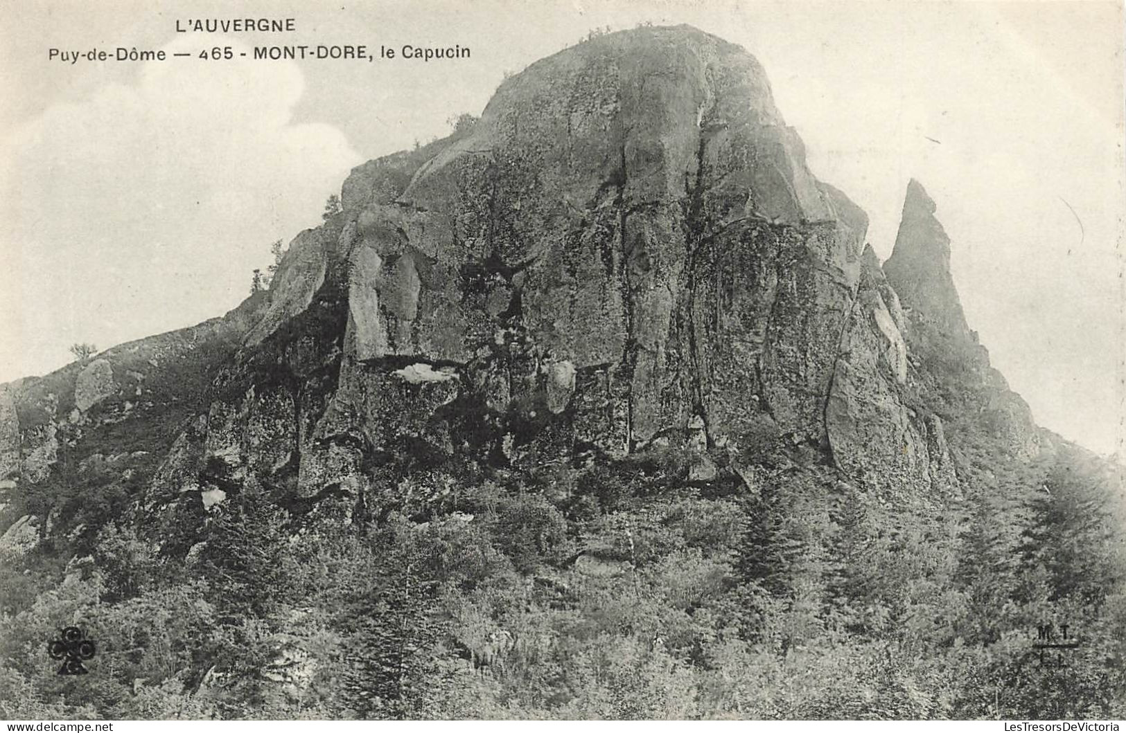 FRANCE - Mont Dore - Le Capucin - Carte Postale Ancienne - Le Mont Dore