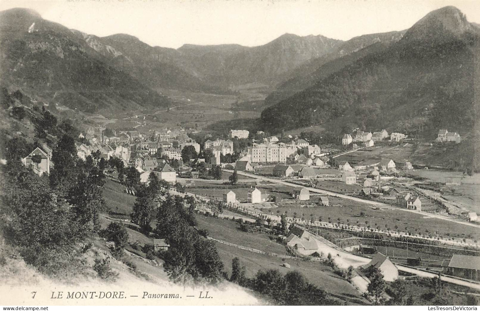 FRANCE - Le Mont Dore - Panorama - Carte Postale Ancienne - Le Mont Dore