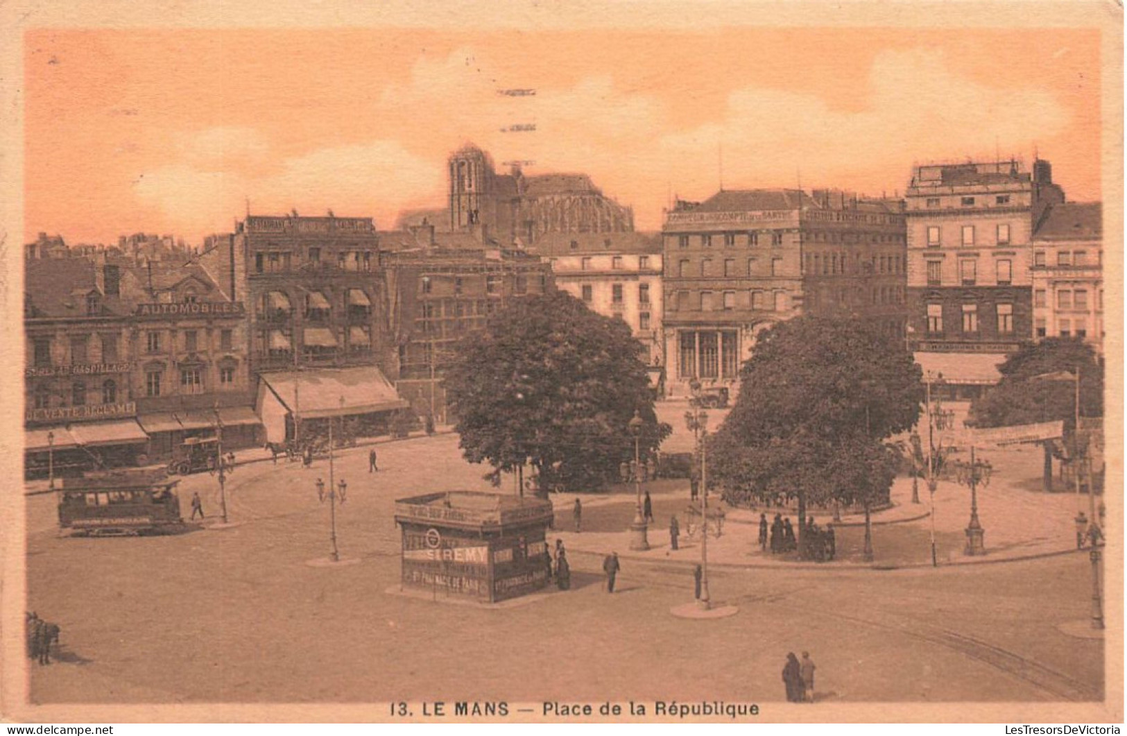 FRANCE - Le Mans - Place De La République - Carte Postale Ancienne - Le Mans