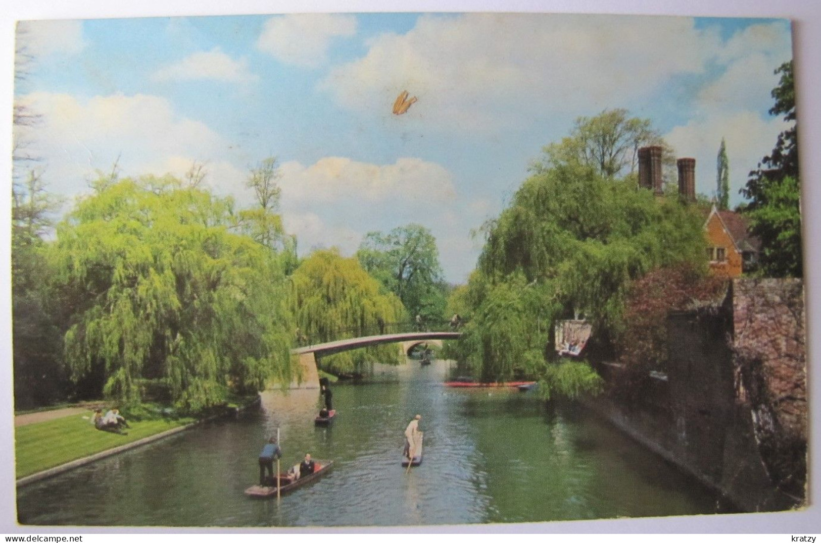 ROYAUME-UNI - ANGLETERRE - CAMBRIDGESHIRE - CAMBRIDGE - The Garret Hostel Bridge - 1964 - Cambridge