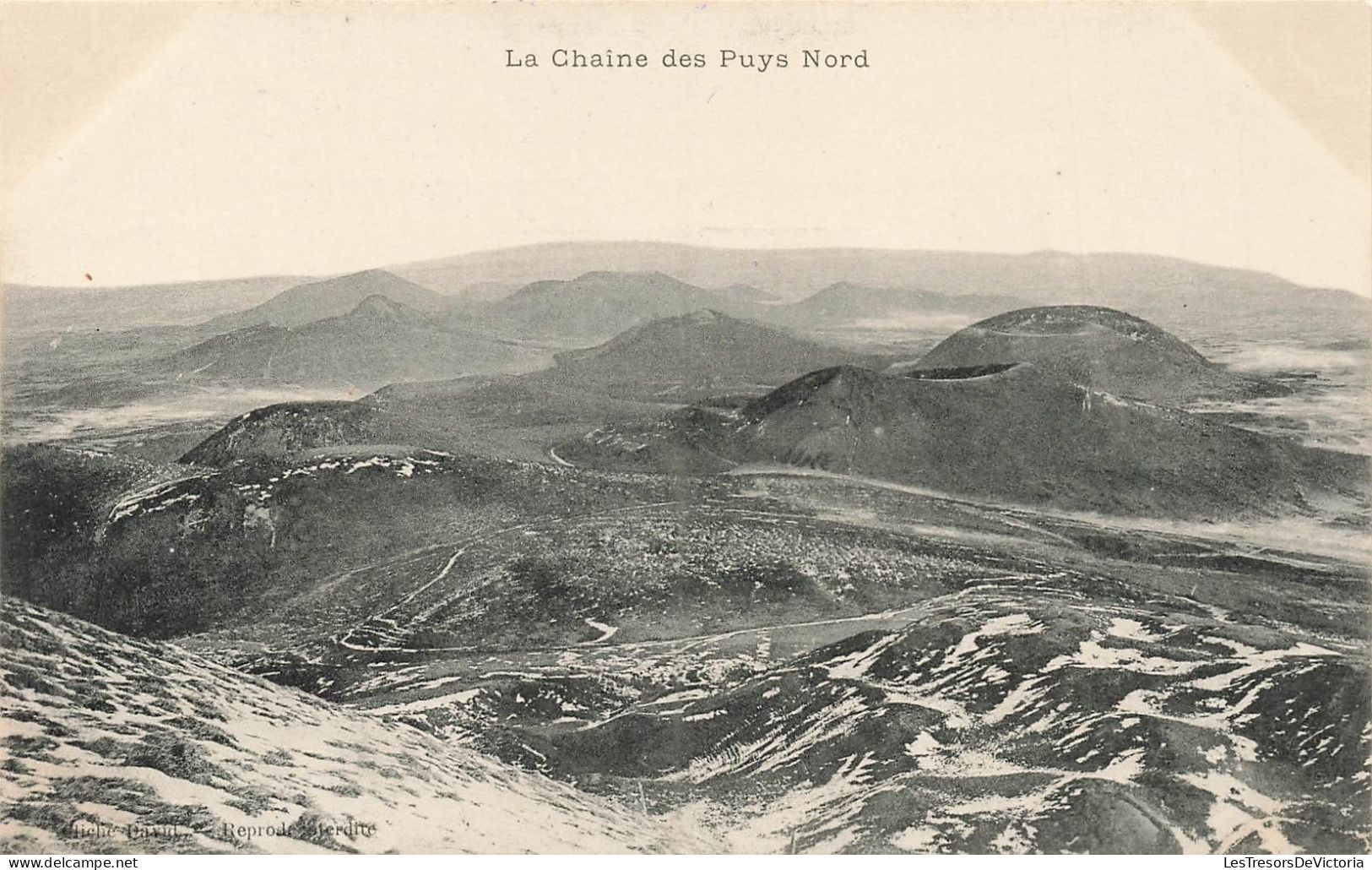 FRANCE - La Chaîne Des Puys Nord - Panorama - Carte Postale Ancienne - Autres & Non Classés