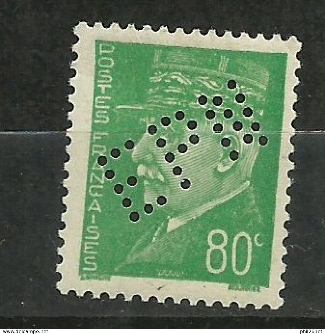 France   N° 513  Perforé EPN  Exposition Philatélique De Nancy  Avec Griffe Neuf *   *  B /T B  Voir Scans  Soldé  ! ! ! - Unused Stamps