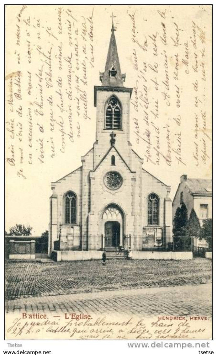 Battice - L'Eglise - 190? ( Voir Verso ) / Destockage - Herve