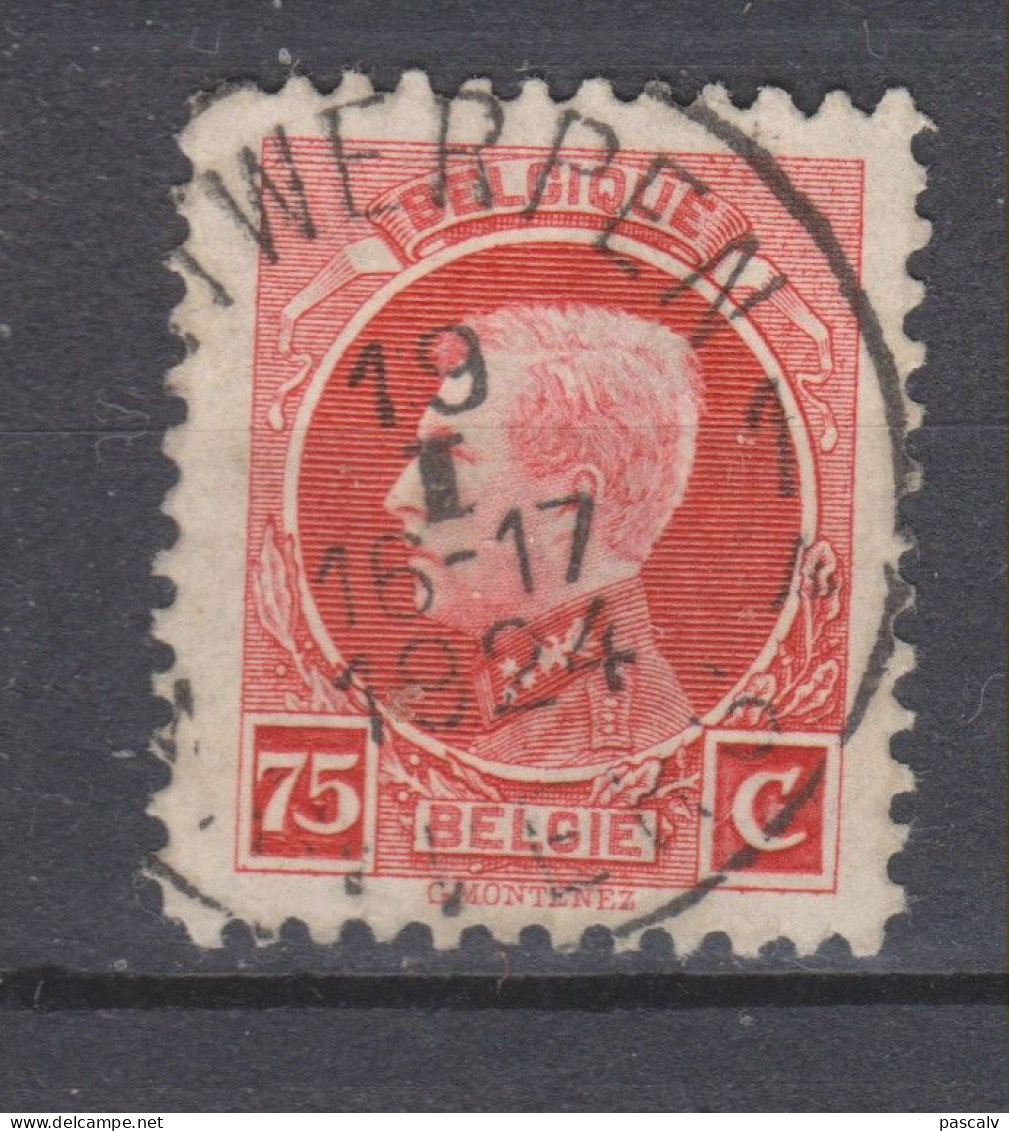 COB 212 Oblitération Centrale ANTWERPEN 1 - 1921-1925 Piccolo Montenez