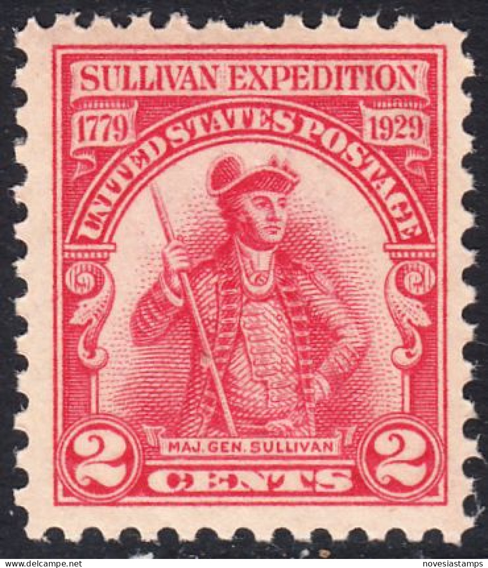 !a! USA Sc# 0657 MNH SINGLE (a2) - Sullivan Expedition - Unused Stamps