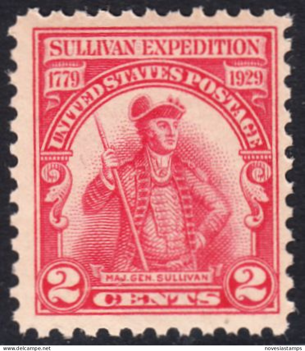 !a! USA Sc# 0657 MNH SINGLE (a5) - Sullivan Expedition - Unused Stamps