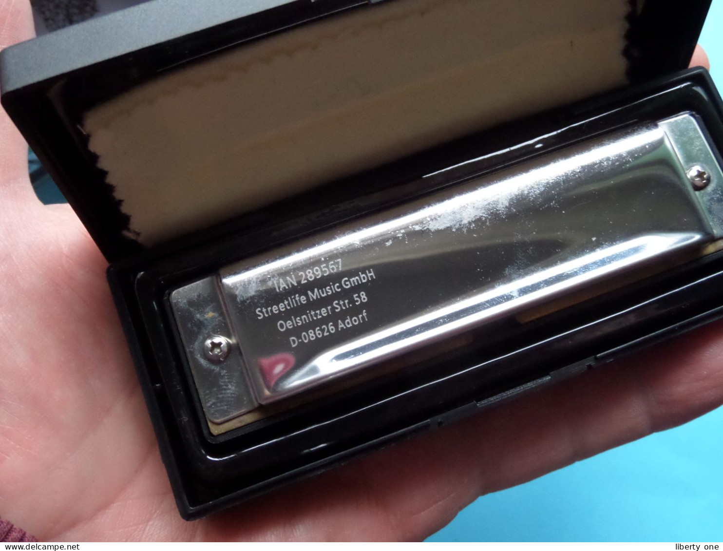 MONDHARMONICA In C Major ( 2nd Hand / Main ) >>( Zie / Voir / See > DETAIL > SCANS ) Total +/- 165 Gram ! - Instruments De Musique