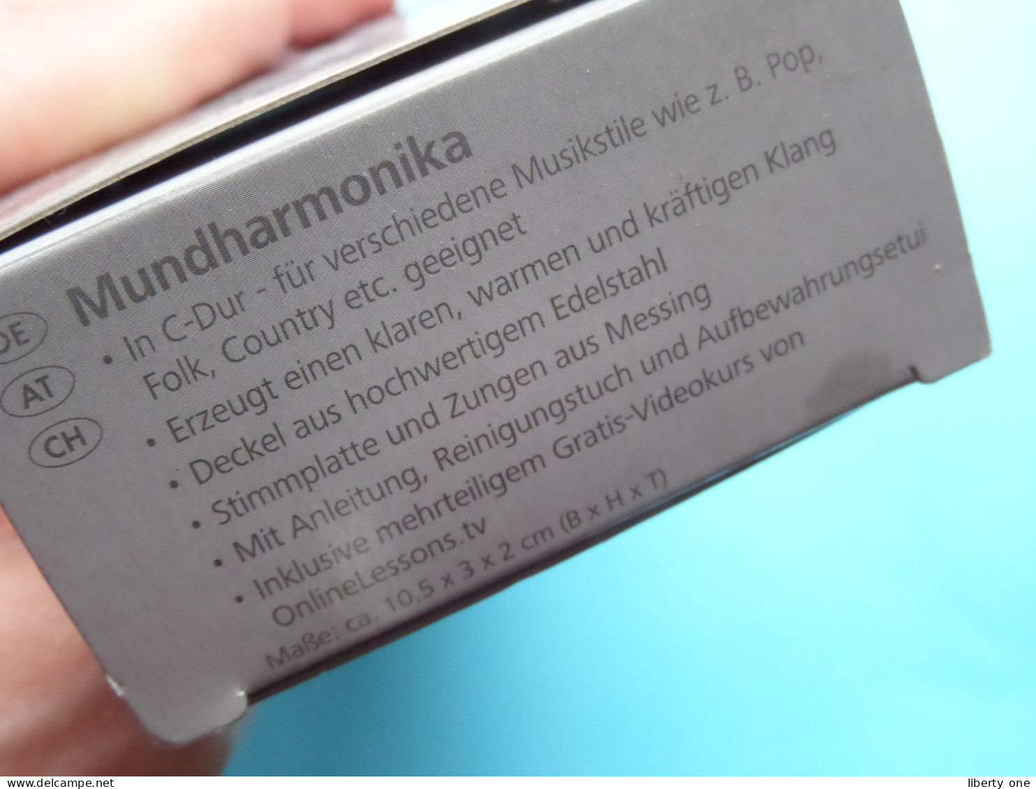 MONDHARMONICA in C Major ( 2nd Hand / Main ) >>( zie / voir / See > DETAIL > SCANS ) Total +/- 165 gram !