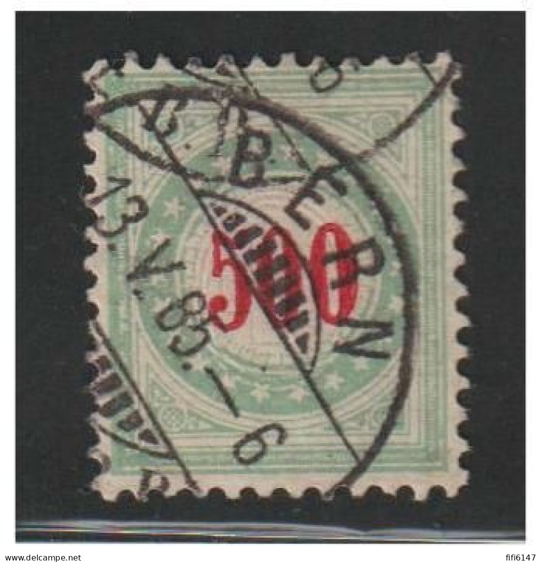 SUISSE --Timbre Taxe --500c N°22AK --signé K.kimmel - Taxe