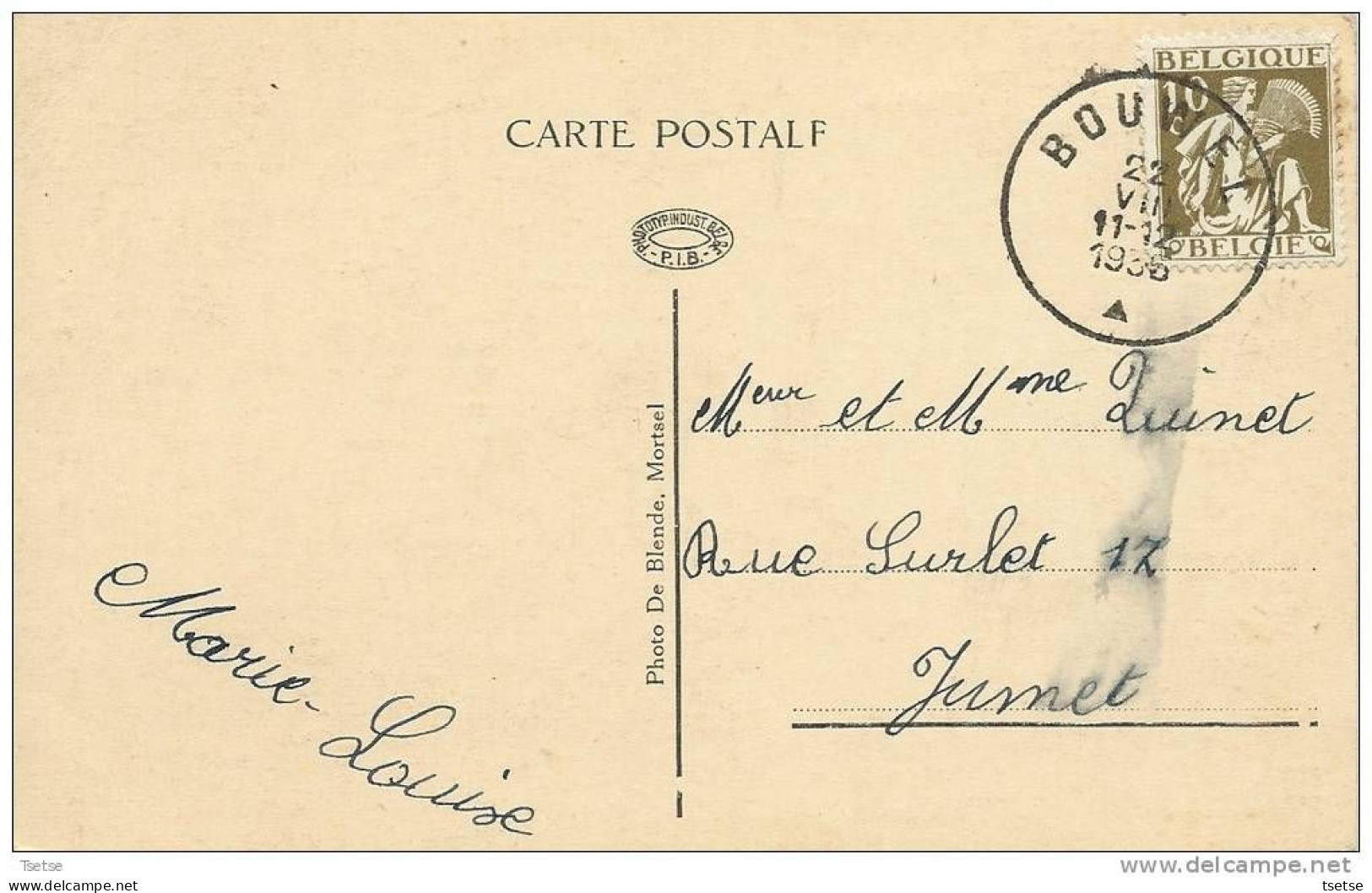 Bouwel  - Kerk -1935 ( Verso Zien ) / Destockage - Grobbendonk