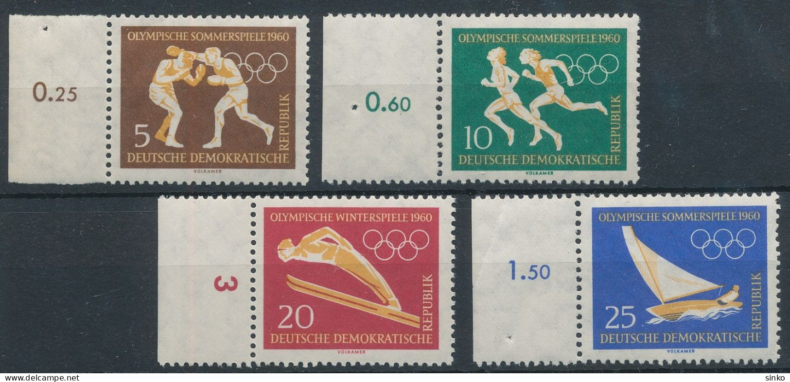 1960. German Democratic Republic - Olympics - Estate 1960: Roma