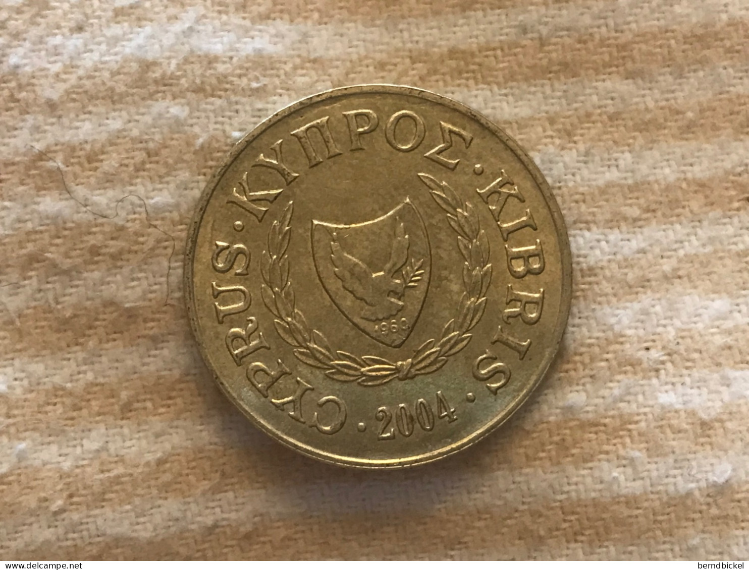 Münze Münzen Umlaufmünze Zypern 10 Cent 2004 - Cyprus