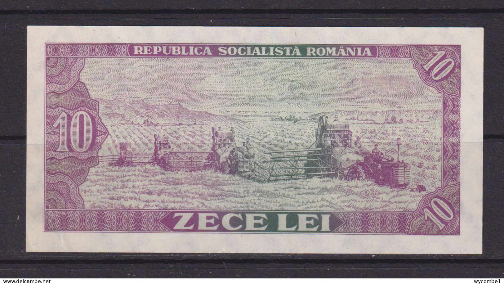ROMANIA - 1966 10 Lei AUNC Banknote - Roumanie