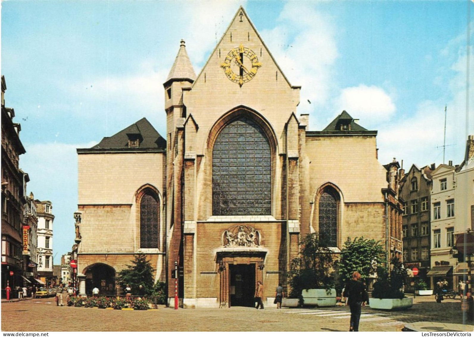 BELGIQUE- Bruxelles - Vue Générale De L'eglise De St Nicolas - Carte Postale - Monuments