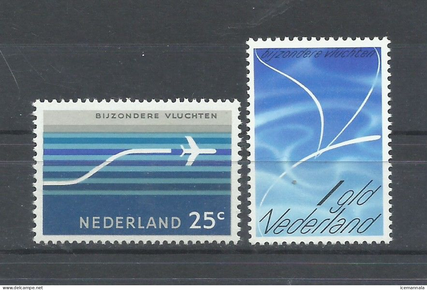 HOLANDA  YVERT  AEREO  15/16   MNH  ** - Poste Aérienne