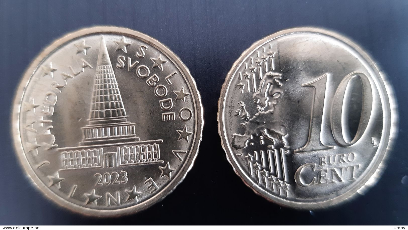 SLOVENIA  10 Cent 2023 - Slowenien