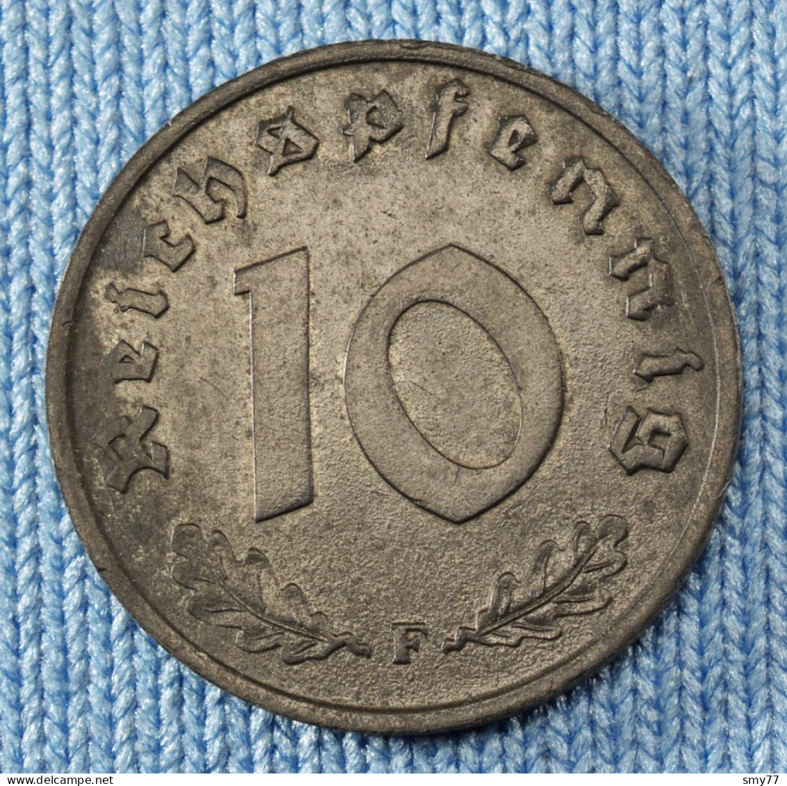 Allemagne / Germany • 10 Reichspfennig 1948 F • Occupation  [24-021] - 10 Reichspfennig