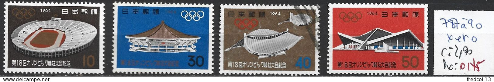 JAPON 787 à 90 * ( 789 Oblitéré ) Côte 2.90 € - Unused Stamps