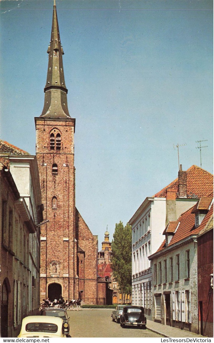 BELGIQUE -Bruges - Vue Générale De L'Eglise Ste-Anne- Carte Postale - Brugge