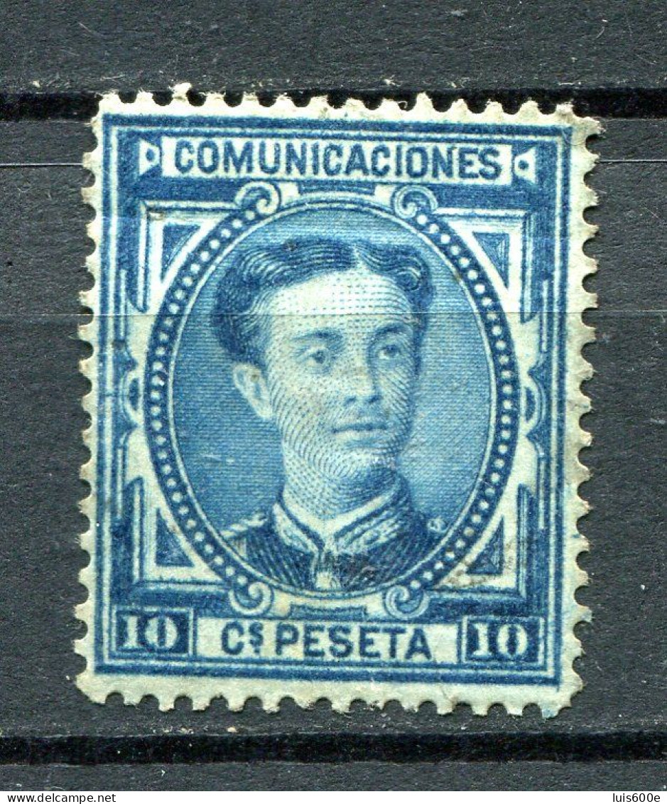 1876.ESPAÑA.EDIFIL 175*.NUEVO CON FIJASELLOS(MH) - Unused Stamps