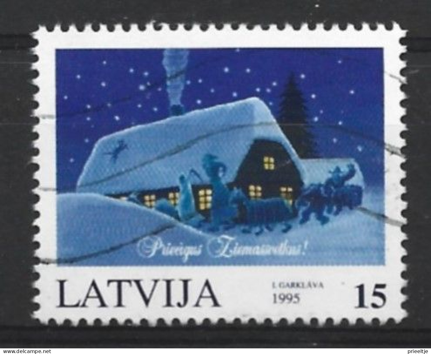 Latvija 1995 Christmas Y.T.  377  (0) - Lettonie