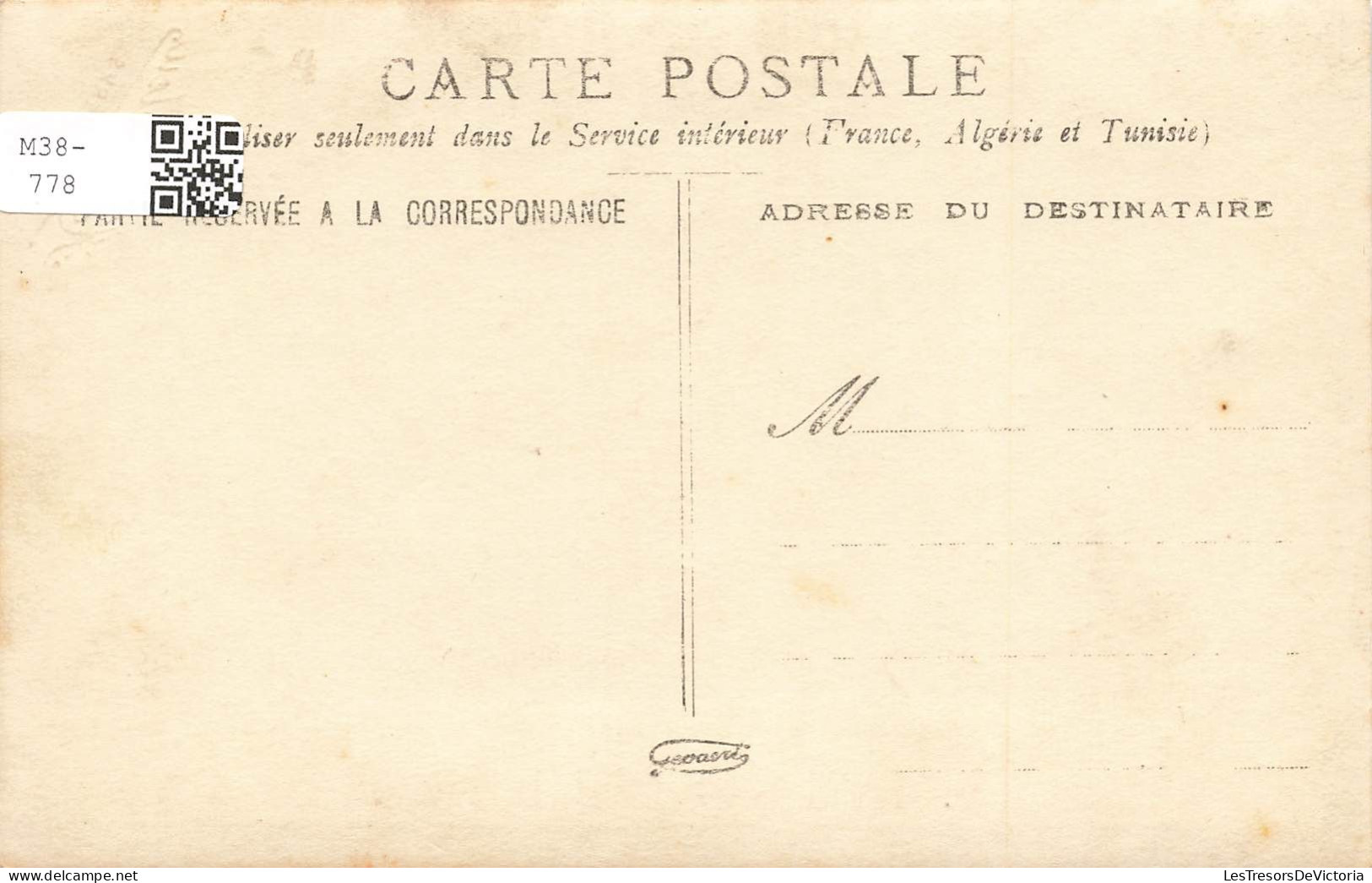 FANTAISIE - Femme - Femme Debout Près De Son Bureau - Carte Postale Ancienne - Frauen