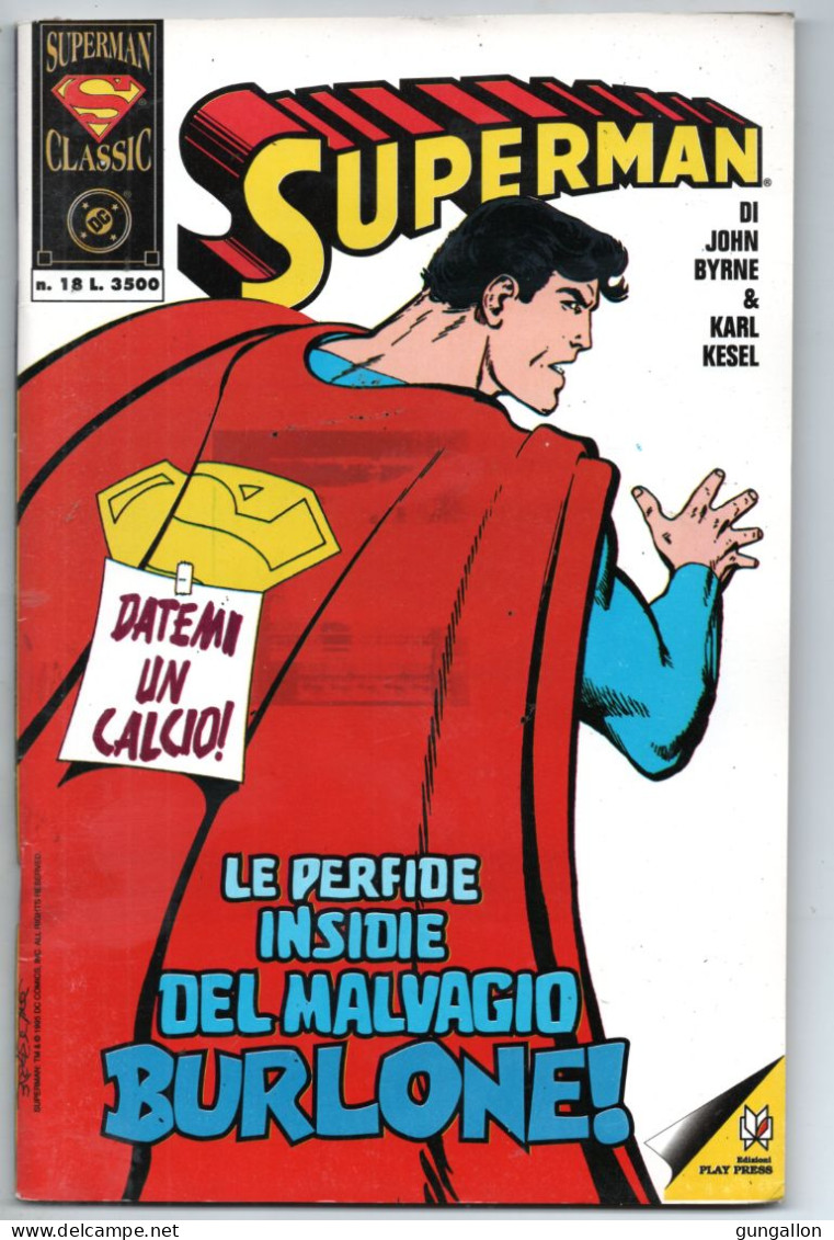 Superman Classic (Play Press 1995) N. 18 - Super Eroi