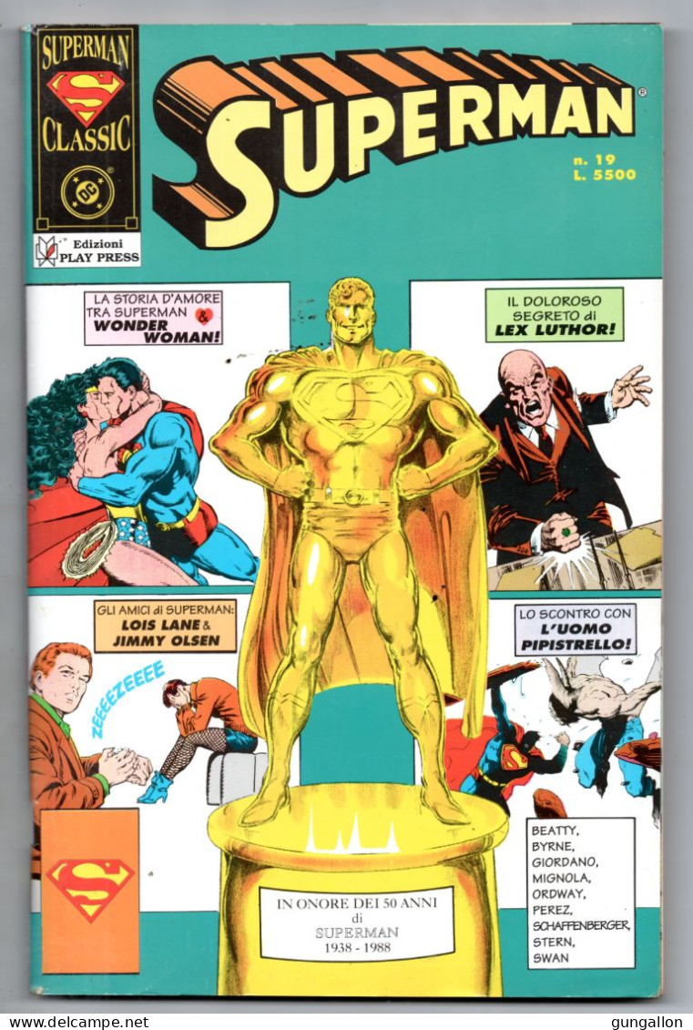 Superman Classic (Play Press 1995) N. 19 - Super Eroi