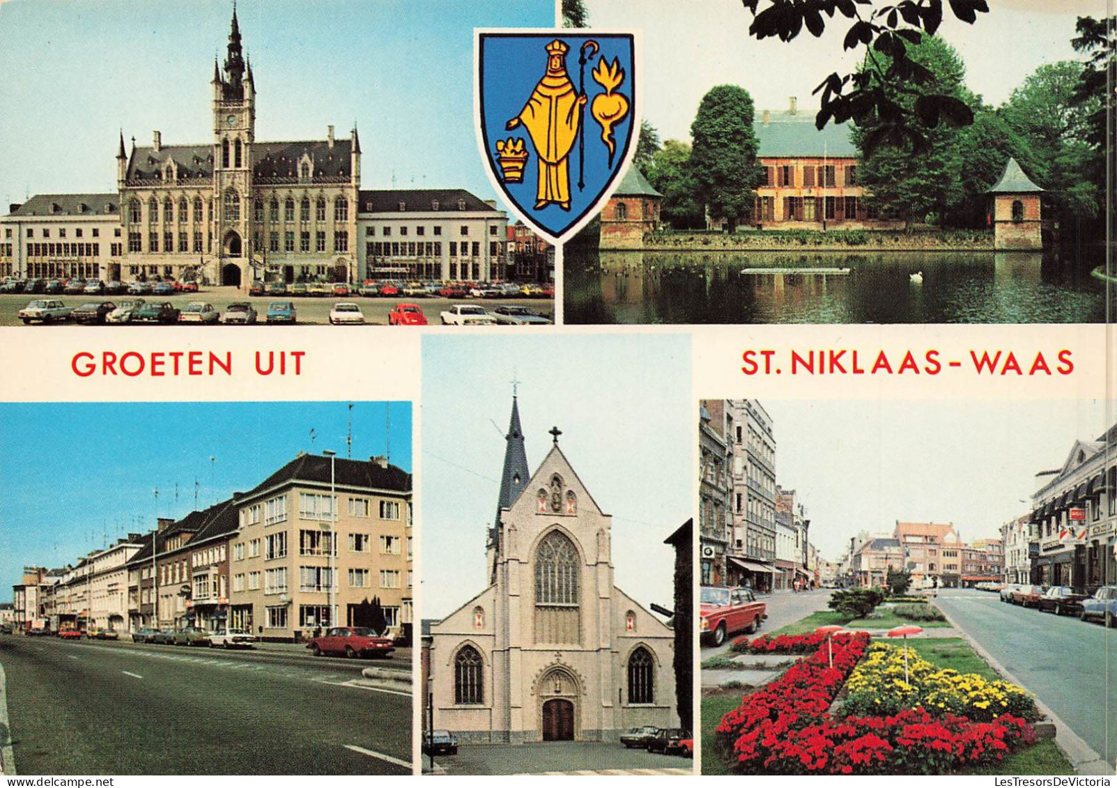 BELGIQUE - Multivues - Groeten Uit - St Niklass - Wass - Carte Postale - Sint-Niklaas