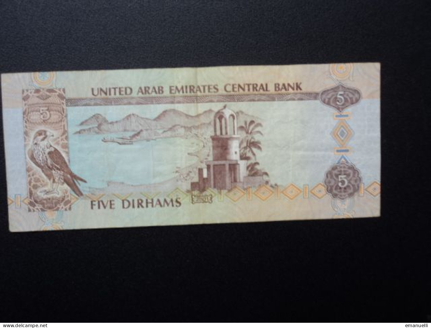 ÉMIRATS ARABES UNIS : 5 DIFHAMS   1422 / 2001   P 19b      TTB * - United Arab Emirates