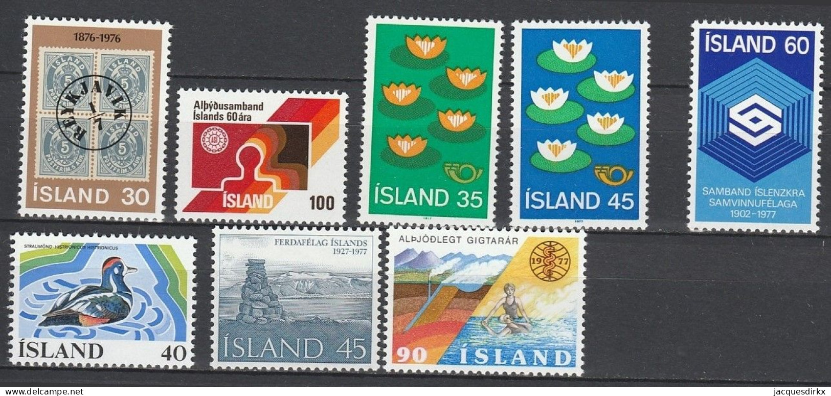 Iceland      .       Yvert    .     8  Stamps     .     **      .      MNH - Nuevos