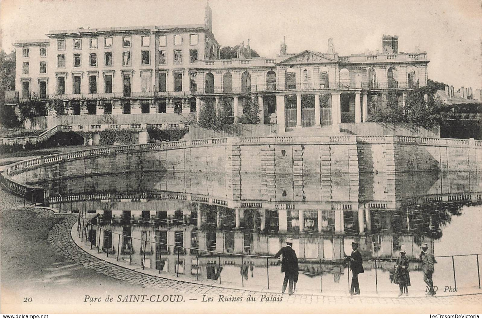 FRANCE - Saint Cloud - Parc - Les Ruines Du Palais - Carte Postale Ancienne - Saint Cloud