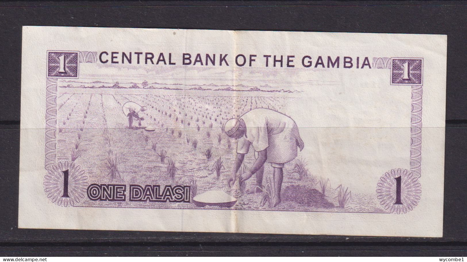 GAMBIA - 1972-86 1 Dalasi Circulated Banknote - Gambia