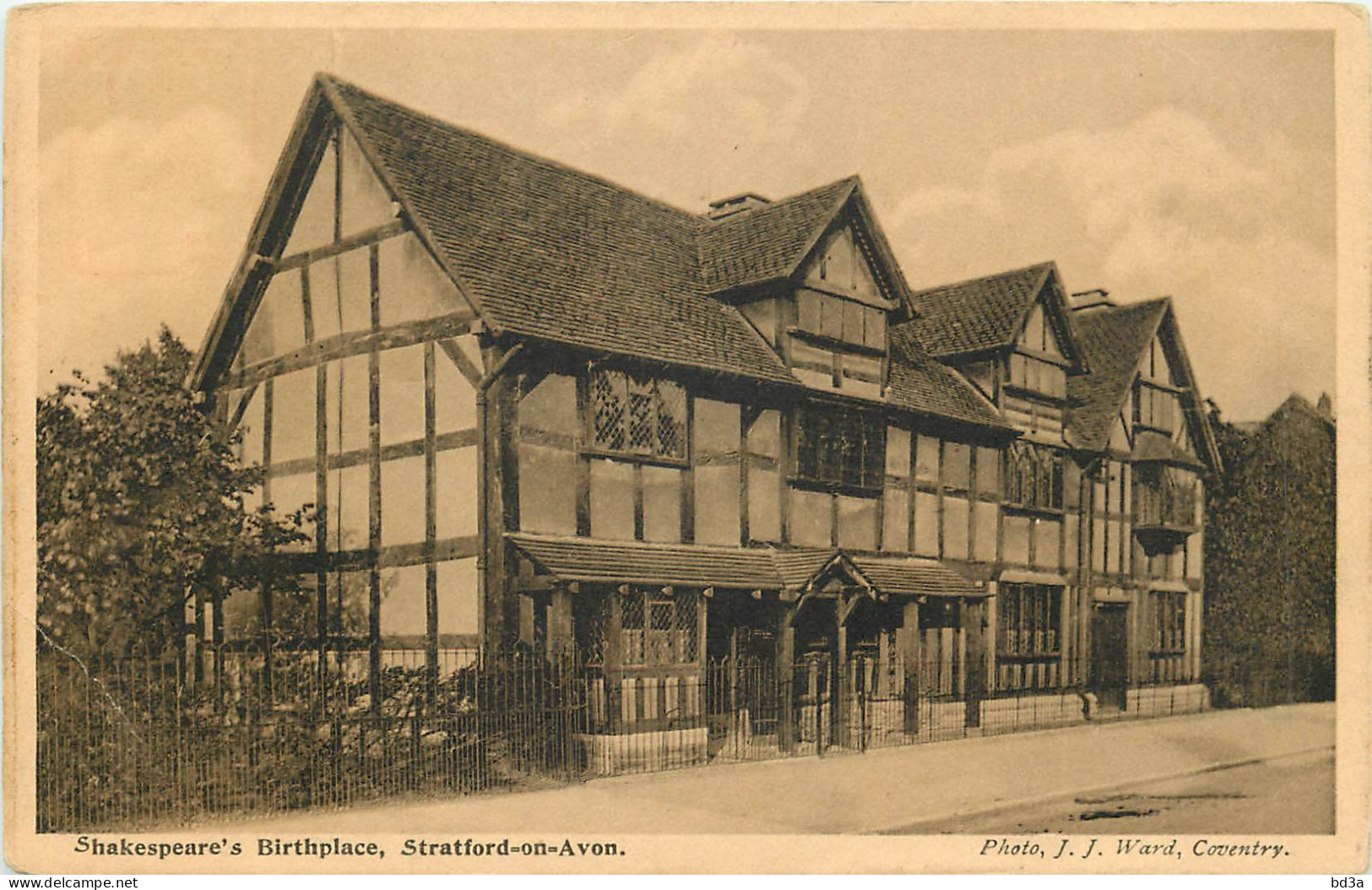    SHAKESPEARE'S BIRTHPLACE STRATFORD ON AVON - Stratford Upon Avon