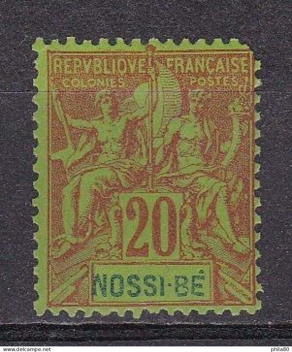 NOSSI BE N°33* - Unused Stamps
