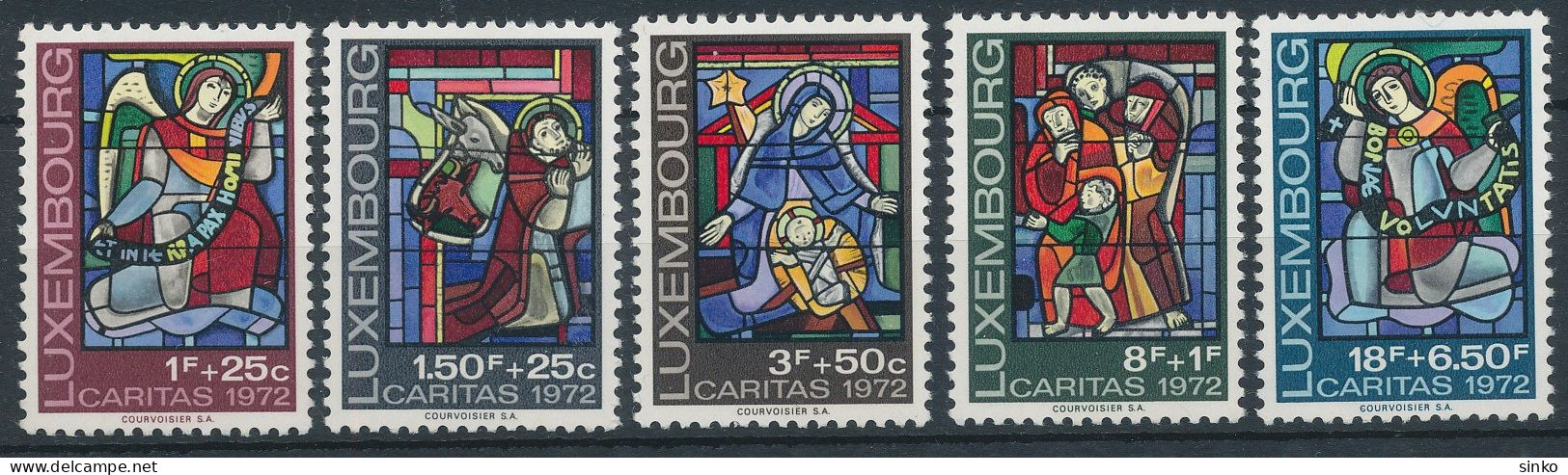 1972. Luxembourg - Art - Vidrios Y Vitrales