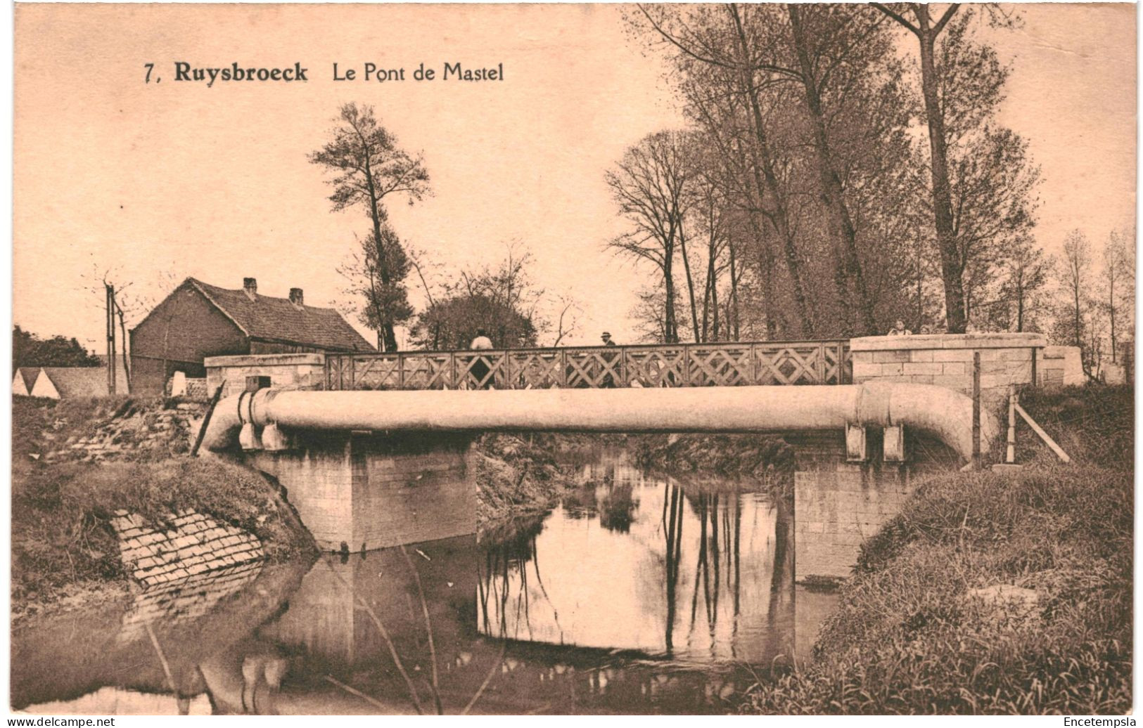 CPA Carte Postale Belgique Ruysbroeck Pont De Mastel   VM76971ok - Sint-Pieters-Leeuw