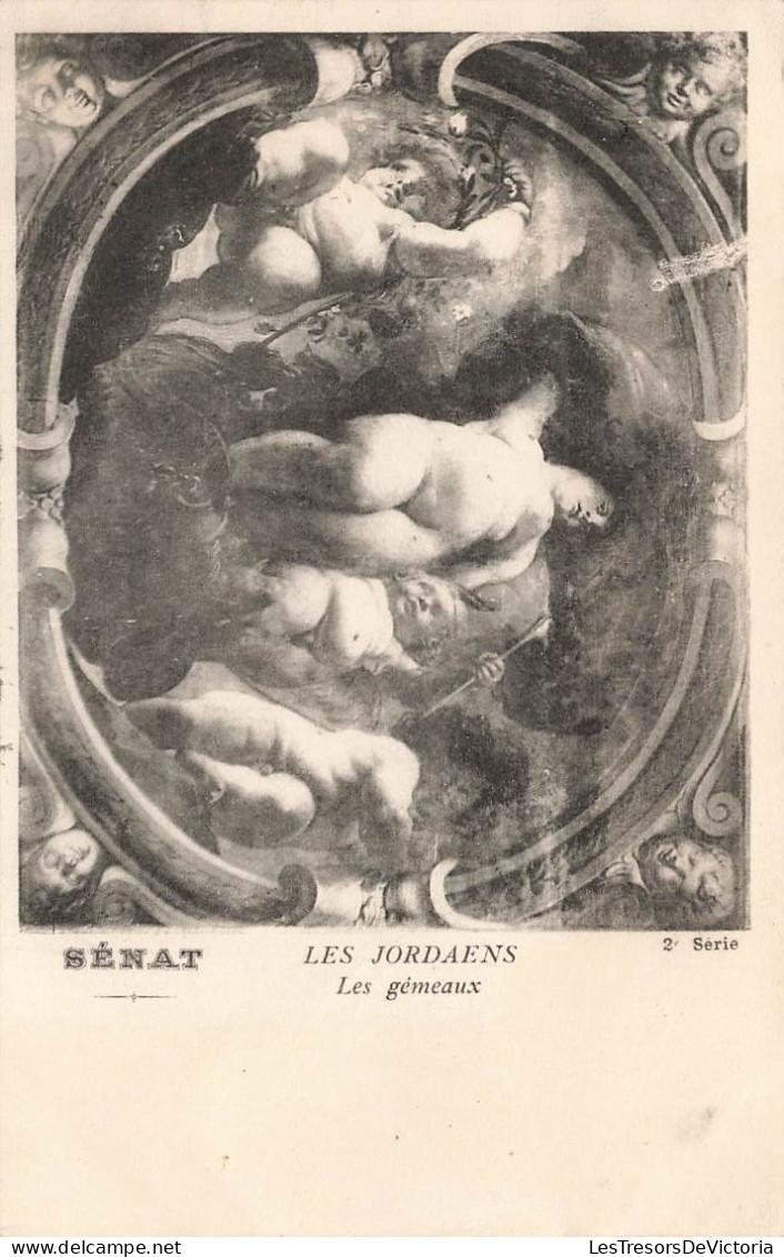 PEINTURES & TABLEAUX - Les Jordaens - Sénat - Carte Postale Ancienne - Paintings