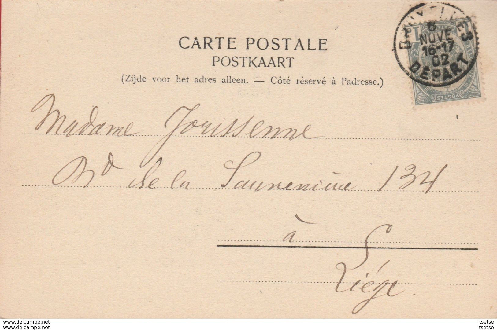 Bousval - Château De La Motte -1902 ( Voir Verso ) / Destockage - Genappe
