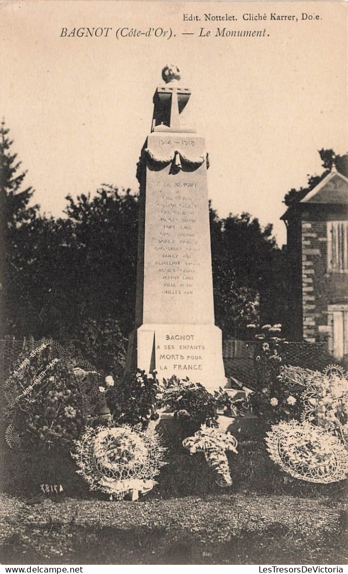 FRANCE - Bagnot - Vue Générale D'un Monument - Carte Postale Ancienne - Other & Unclassified